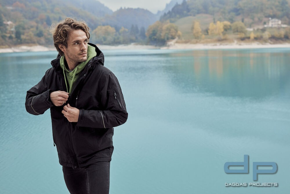 Damen Behörden Softshelljacke "Sparta" in Royalblau und Schwarz mit Aufdruck nach Wunsch