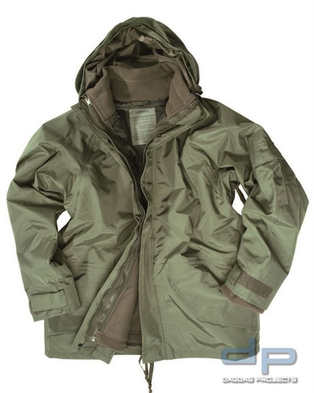JACKE NÄSSESCHUTZ M.FLEECEJACKE OLIV