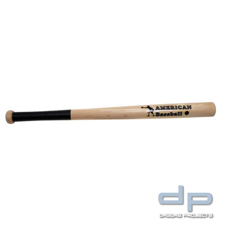 Baseballschläger, Holz 26", natur, "American Baseball"