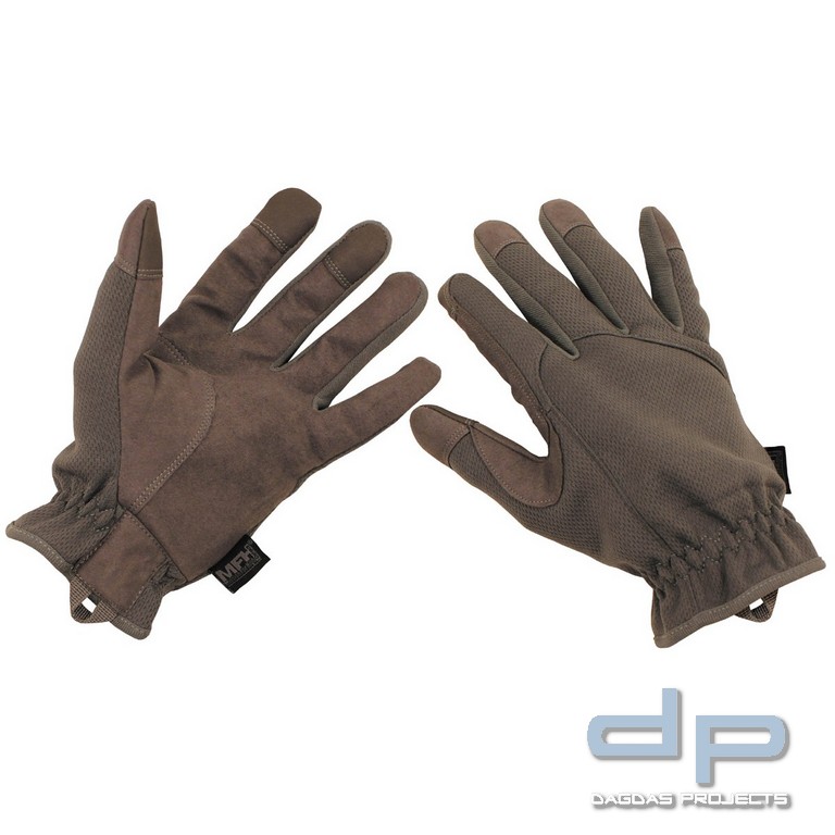 Fingerhandschuhe, urban grau, "Lightweight"