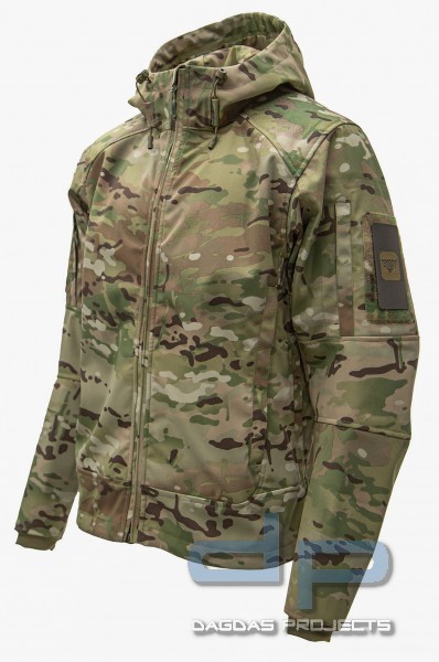 CARINTHIA SOFTSHELL JACKE SPEZIALKRÄFTE MULTICAM