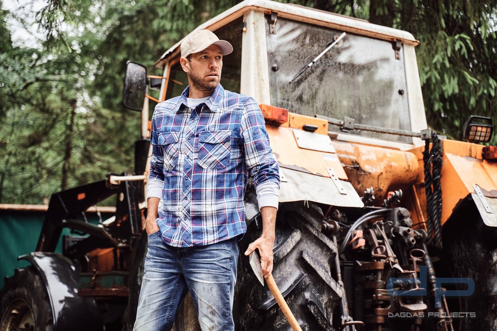 Check Shirt in verschiedenen Farben