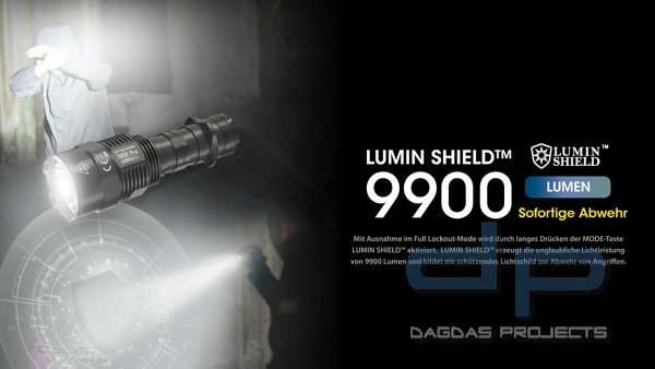 NITECORE TM9K PRO (SELF-DEFENCE TASCHENLAMPE)