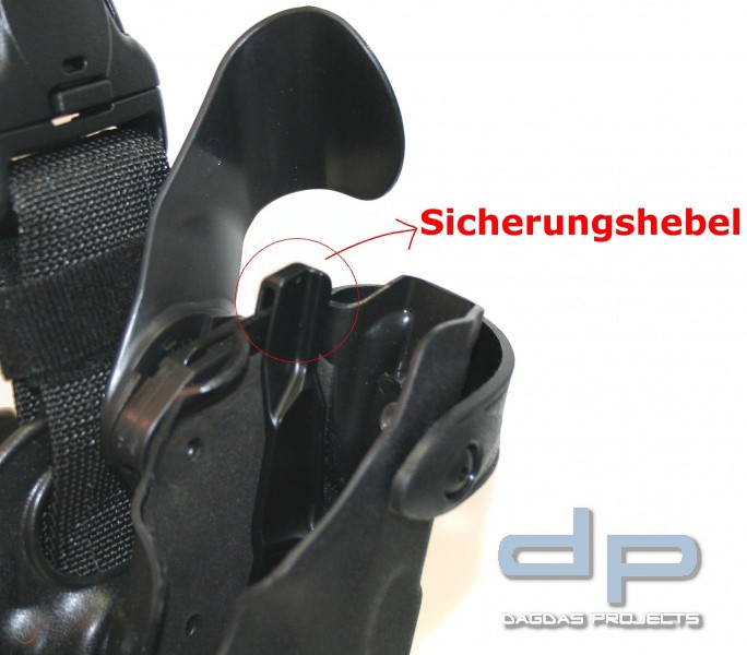 SAFARILAND Takt. Holster 6305 ALS(TM) ALS/STX, abnehmbare Gürtelschlaufe