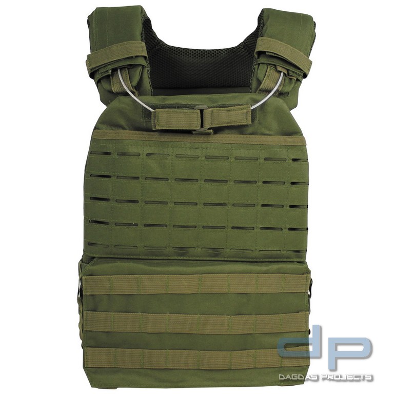 Tactical Weste, "Laser Molle", oliv