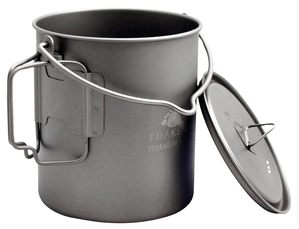 Toaks Titanium Pot 750 ml mit Deckel