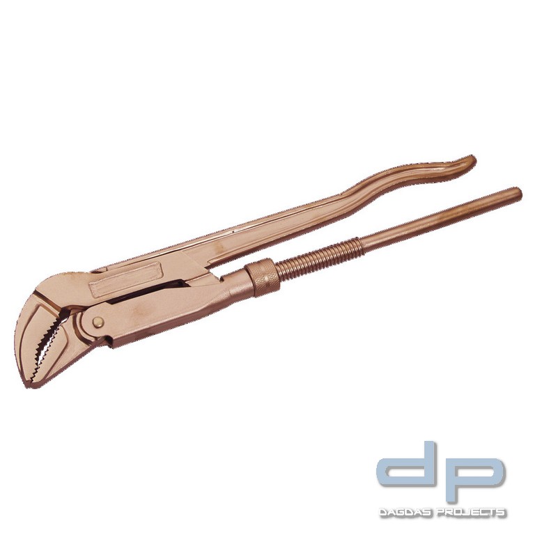 Eckrohrzange funkenfrei, Maulweite 4 ″