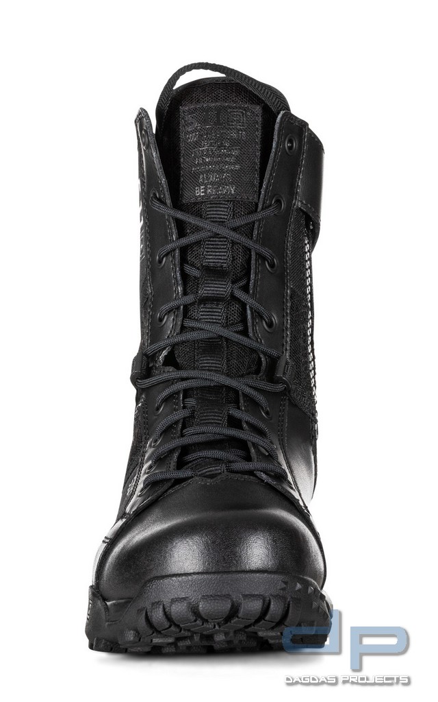5.11® A/T™ 8" WATERPROOF SIDE ZIP BOOT REGULAR in Schwarz, Größe: US 8/ EU 41