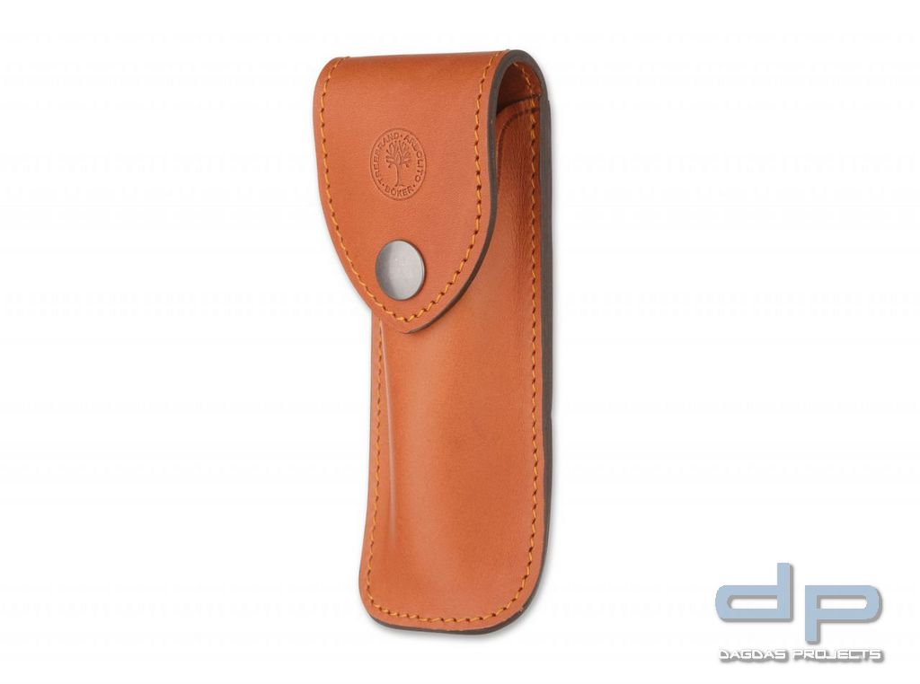 Französisches Leder-Etui Braun Groß