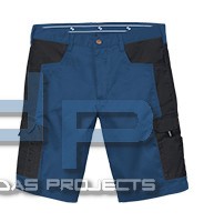 Arbeitsshort GARY in blau-schwarz