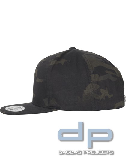 Classic Snapback Multicam in Schwarz Multicam und Multicam