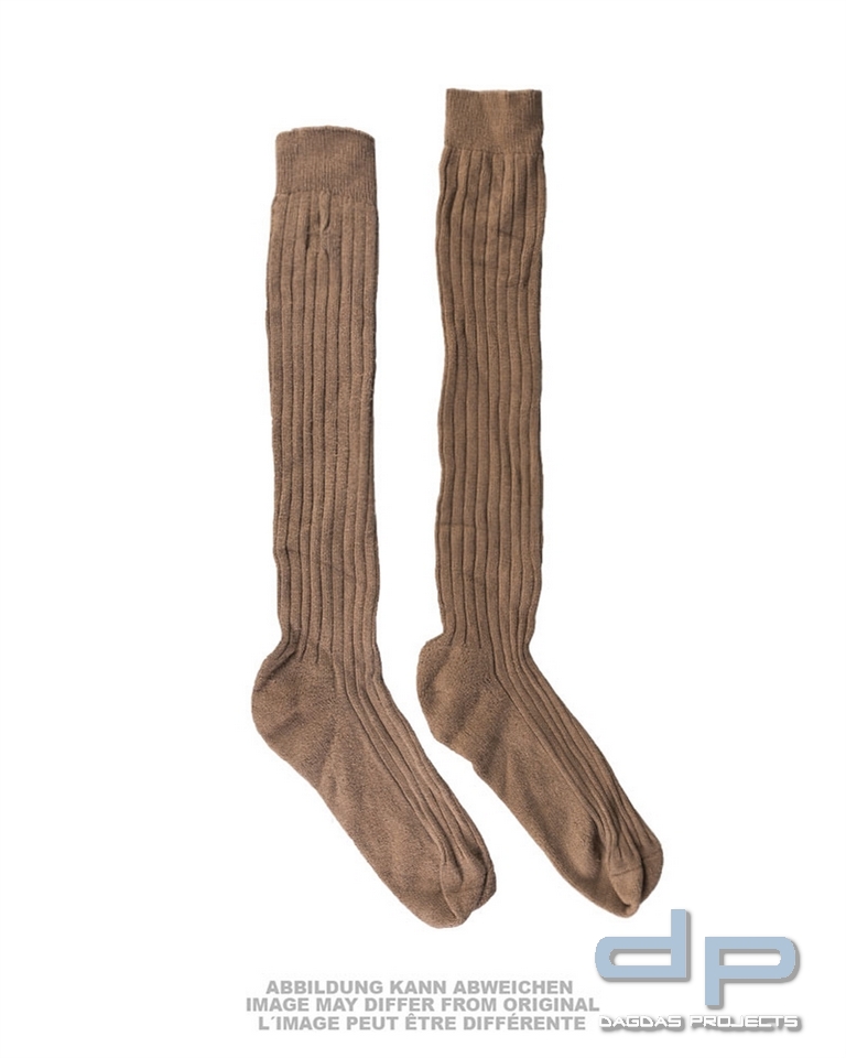 BW SOCKE TROPEN LANG BRAUN GEBR. VPE 10