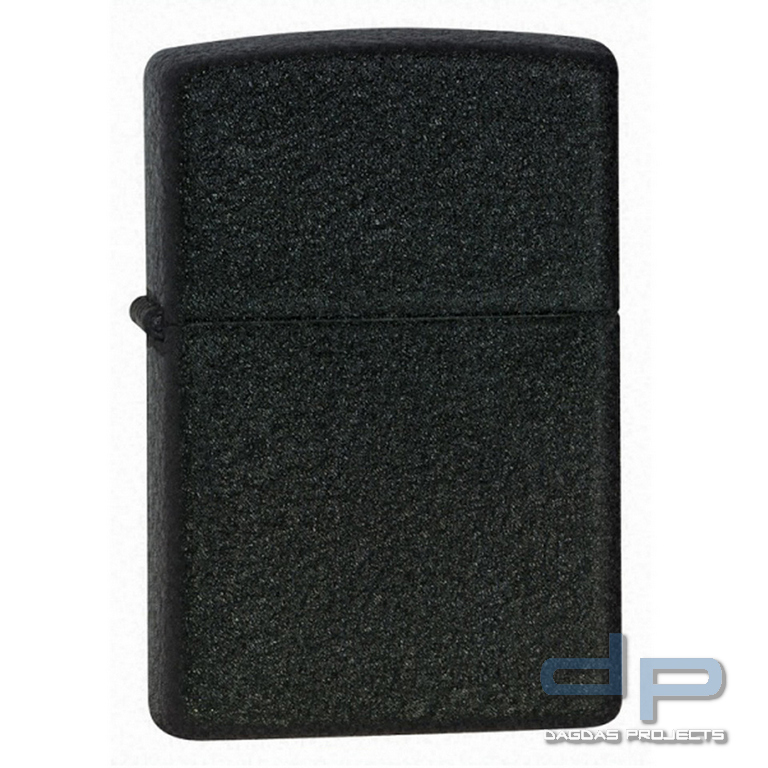 Zippo Feuerzeug Black Crackle