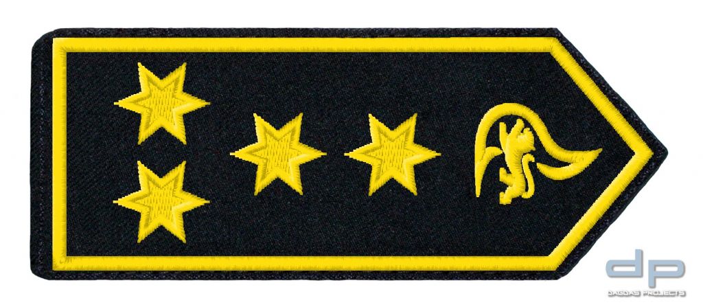 SCHULTERKLAPPENPAAR FEUERWEHR, BADEN-WÜRTTEMBERG LEITENDE/R BRANDDIREKTOR/-IN (A16)