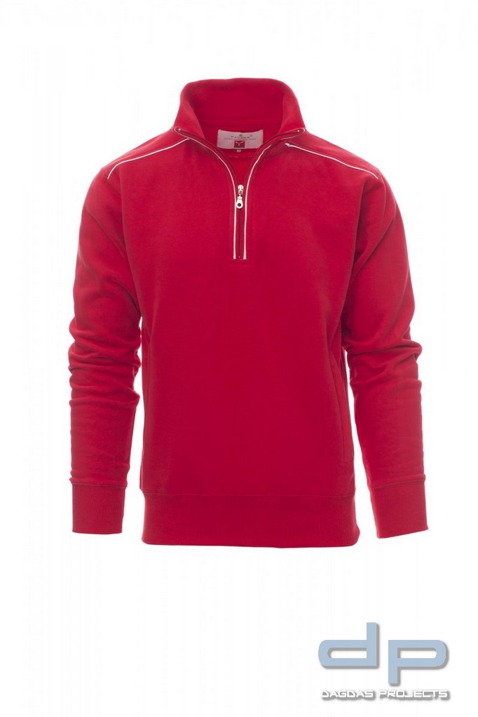 Payper Behörden Sweatshirt mit Half Zip in verschiedenen Farben mit Aufdruck nach Wunsch