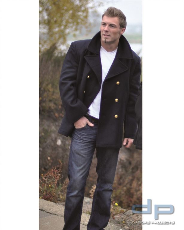 BW MARINE COLANI TUCH DK.BLAU (KN.GOLD)
