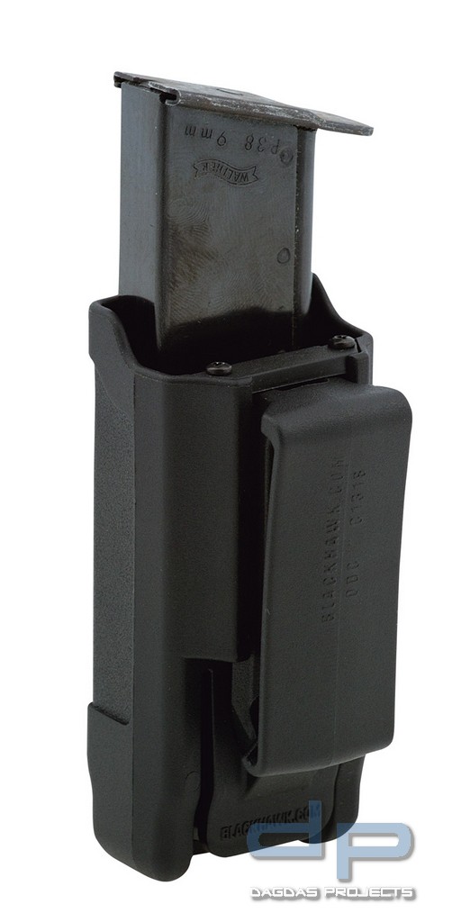 BLACKHAWK CQC MAGAZINTASCHE EINREIHIG 9 MM SCHWARZ
