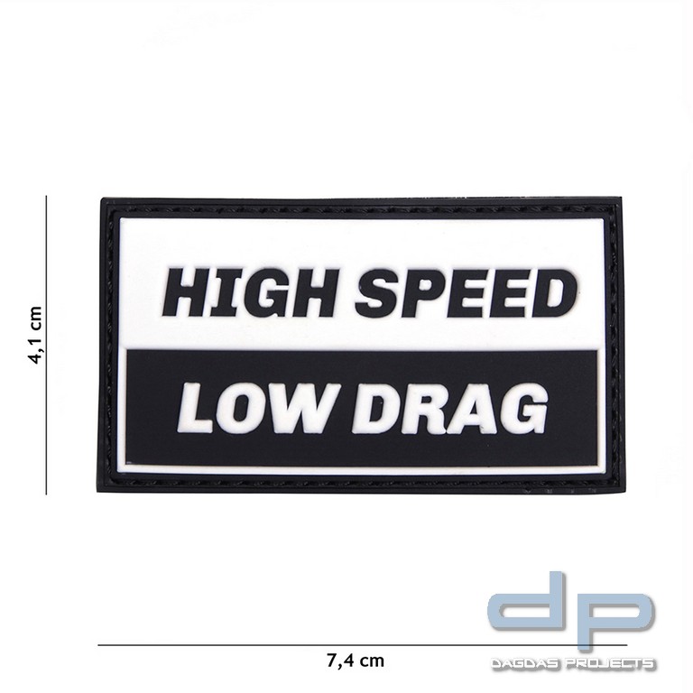 Emblem 3D PVC High Speed schwarz