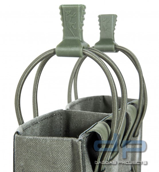 TASMANIAN TIGER 2 SGL MAG POUCH BEL HK417 MK3 IRR, FARBE: STEINGRAUOLIV