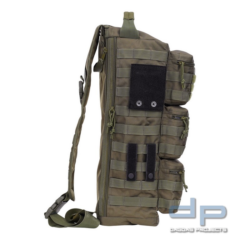 MOLLE-Patch-Adapter Haken + Schlaufe mittel Verschiedene Farben.