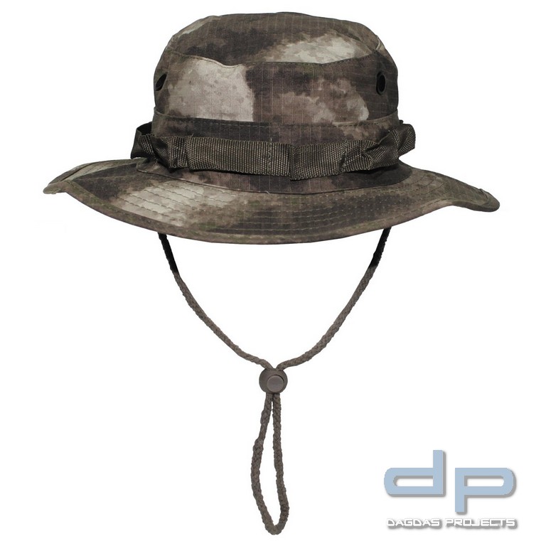 US GI Buschhut, mit Kinnband, GI Boonie, R/S, HDT-camo