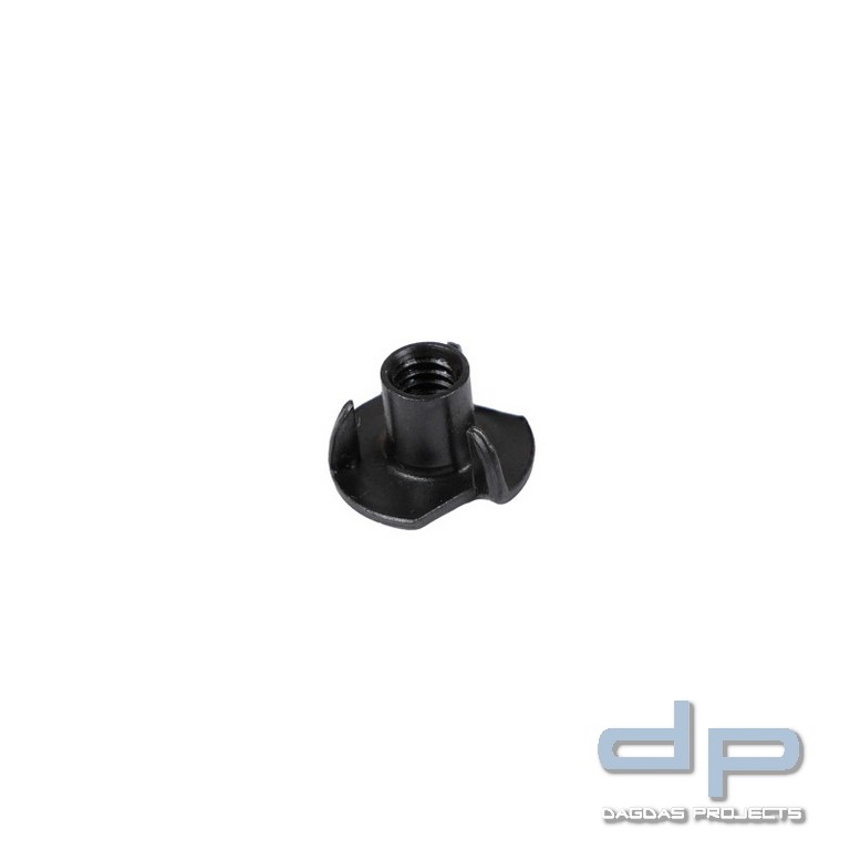 SAFARILAND® Krallenmutter, kleiner Kopfdurchmesser (12,80 mm Ø), 100er Pack