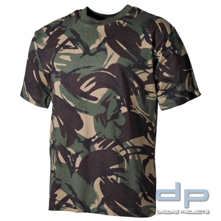 US T-Shirt, halbarm, DPM tarn, 170 g/m²