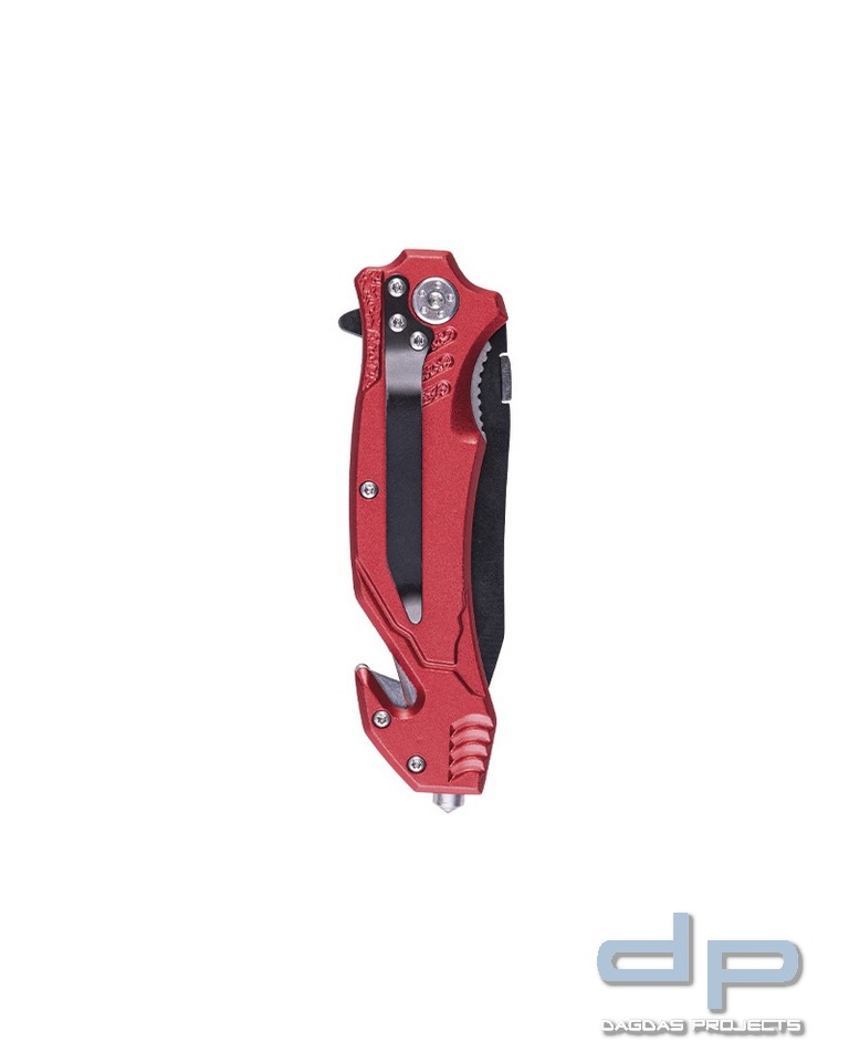 EINHANDMESSER ′FIRE BRIGADE′ ROT VPE 2