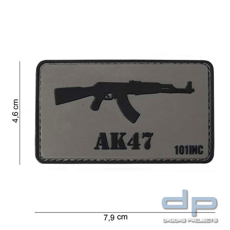 Emblem 3D PVC AK47