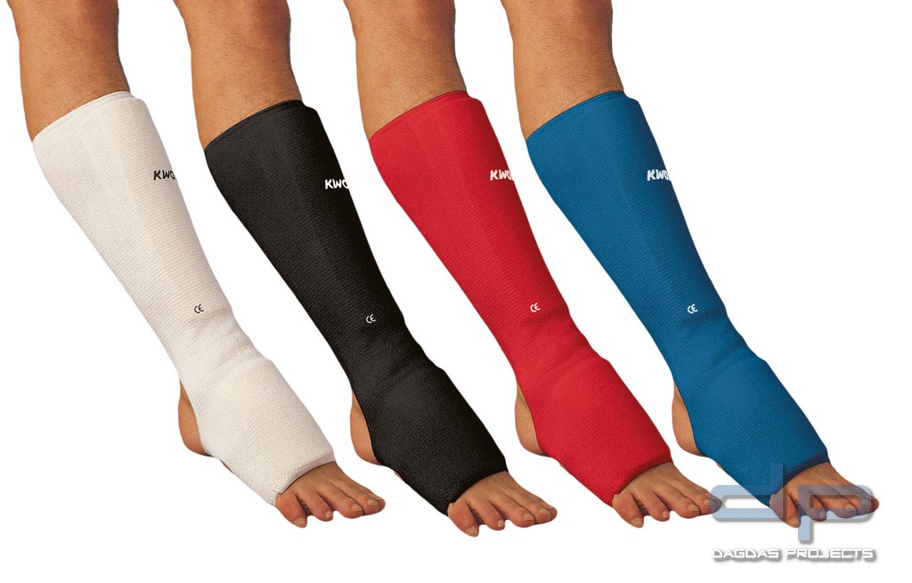 Schienbein- und Spannschützer Stoff CE in verschiedenen Farben