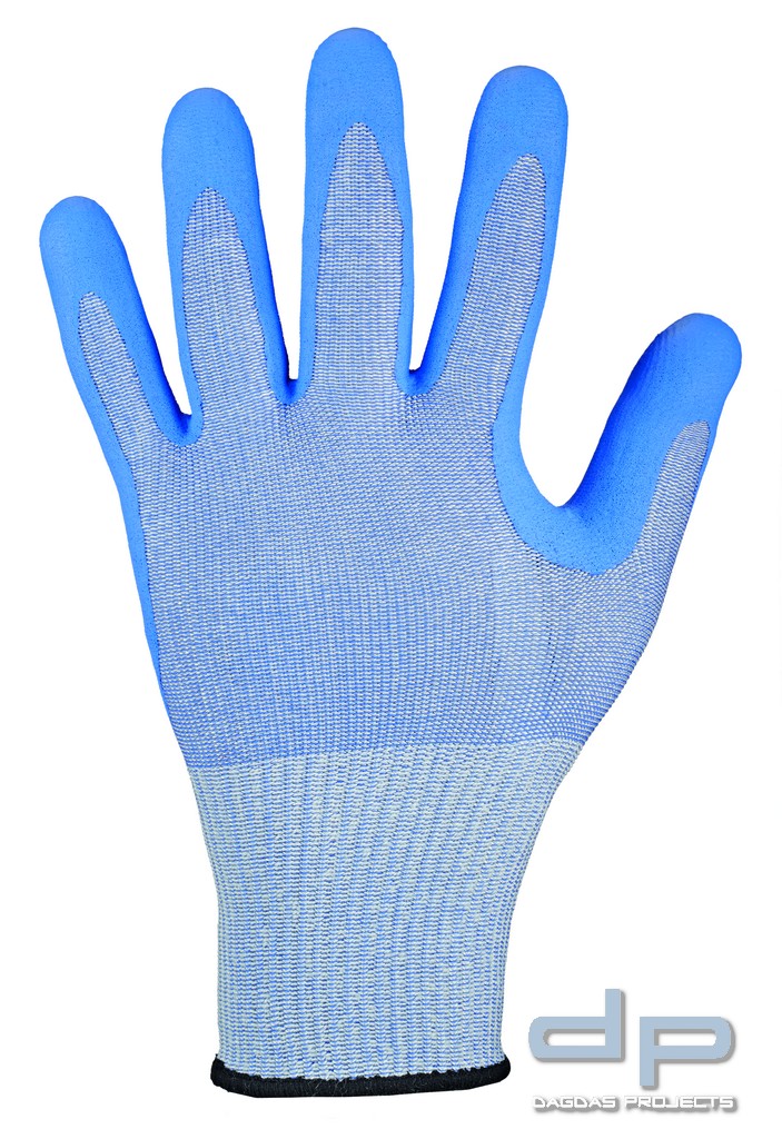 STRONGHAND® HANDSCHUHE in blau gesandeter Nitrilschaumbeschichtung VPE12