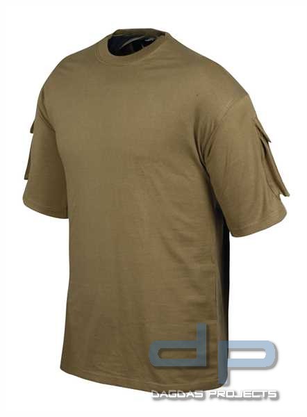Combat T-Shirt mit Ärmeltasche verschiedene Farben