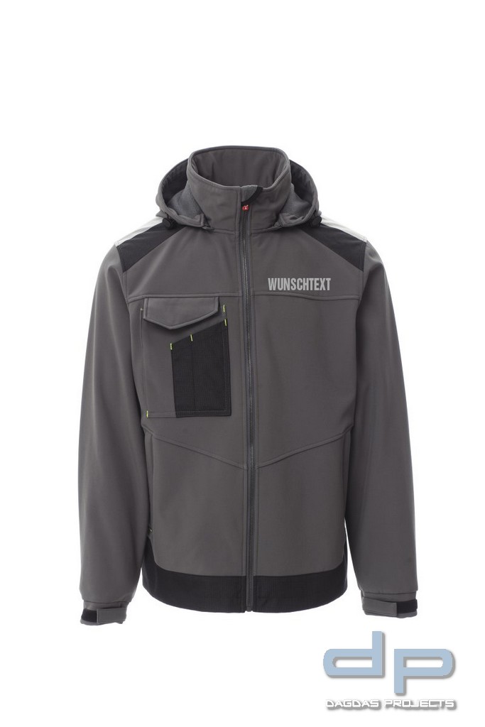 Payper Behörden Softshell Jacke "PERFORMER 2.0" in verschiedenen Farben mit Aufdruck nach Wunsch