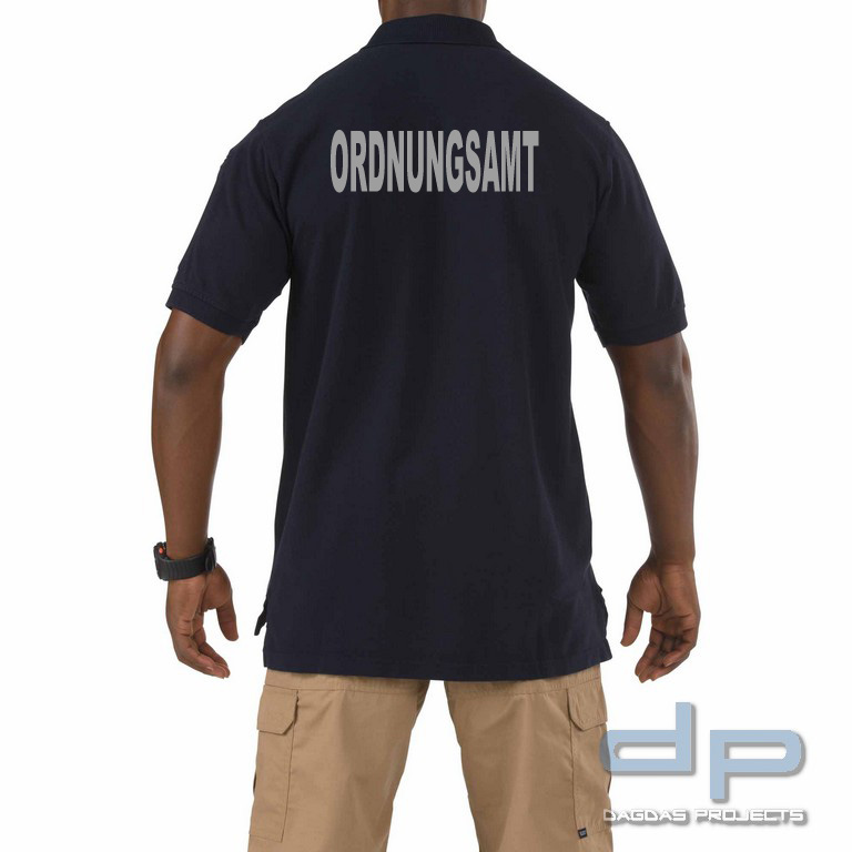 5.11 Professional Short Sleeve Polo verschiedene Farben mit Wunschaufdruck