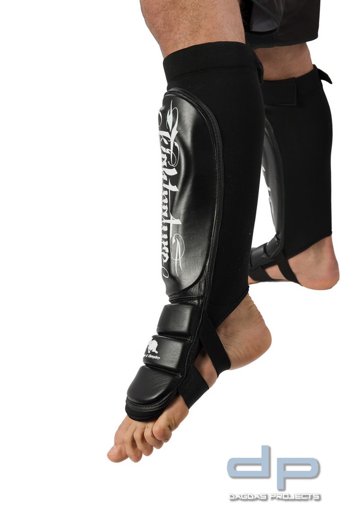 FIGHTNATURE Schienbein- und Spannschutz Leder