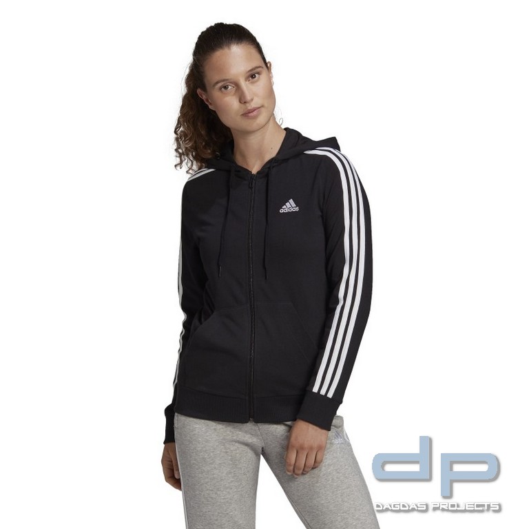 adidas Damen Kapuzenjacke Essential Single Jersey