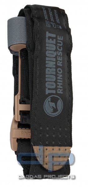 RHINO RESCUE TOURNIQUET MIT KUNSTSTOFF-KNEBEL IN VERSCHIEDENEN FARBEN