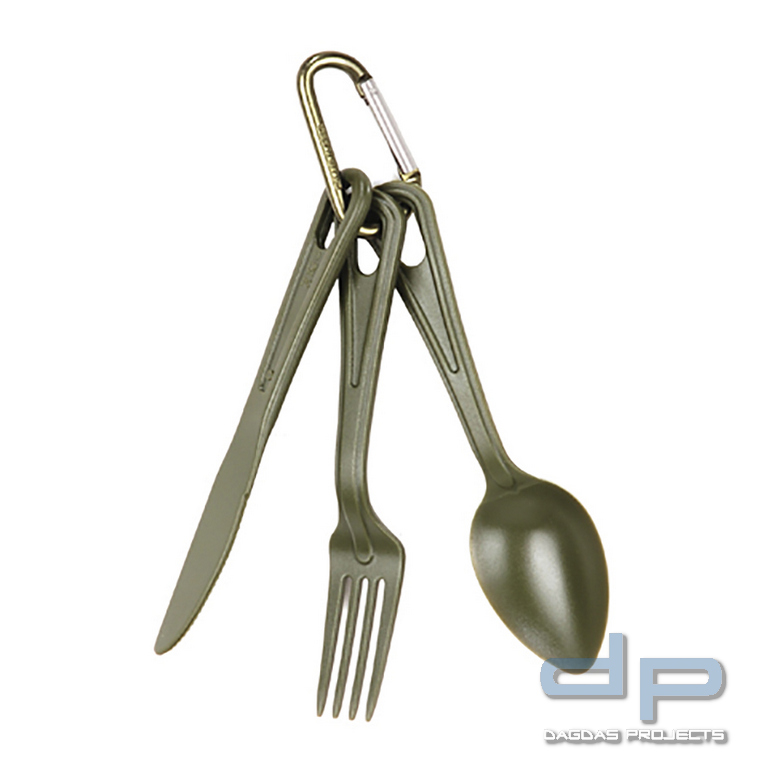 Essbesteck mit Lexanhaken