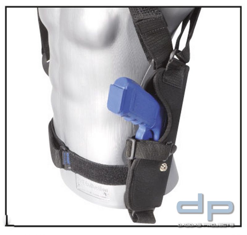 Holsterkorpus zu COP®2197 Tragespinne d. Schulterholster-Wechselsystems , Cordura, schwarz