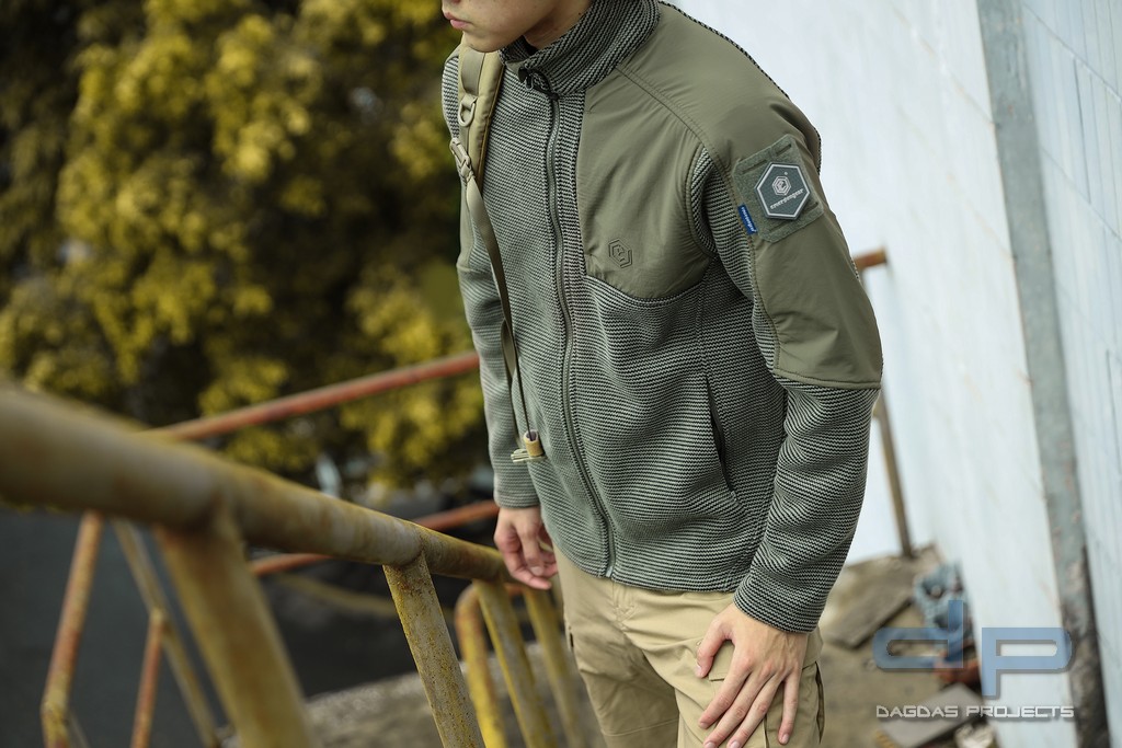 Emerson Gear Blue Muntjac Fleece Jacket (Jacke) in Ranger Green