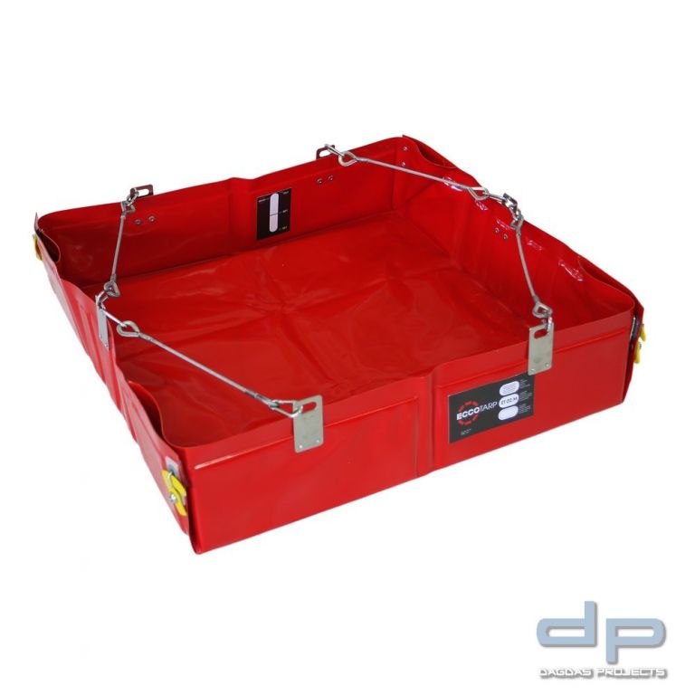 Faltbare Auffangwanne Eccotarp, ET 02 M Komplettset, 75 l
