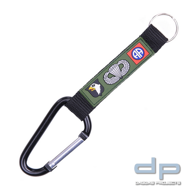 Karabijnhaak / sleutelhanger Airborne