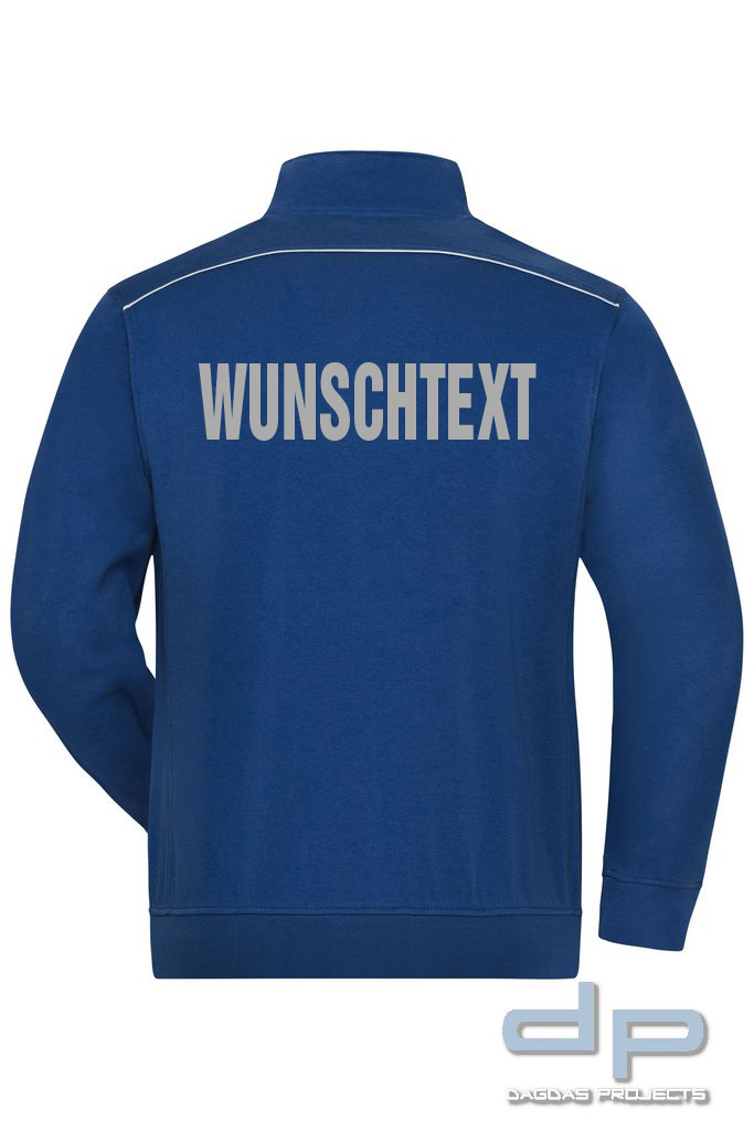 Sweat Jacke dp S-Serie Farbe: Rot Größe: M, Farbe: Navy Größe: S