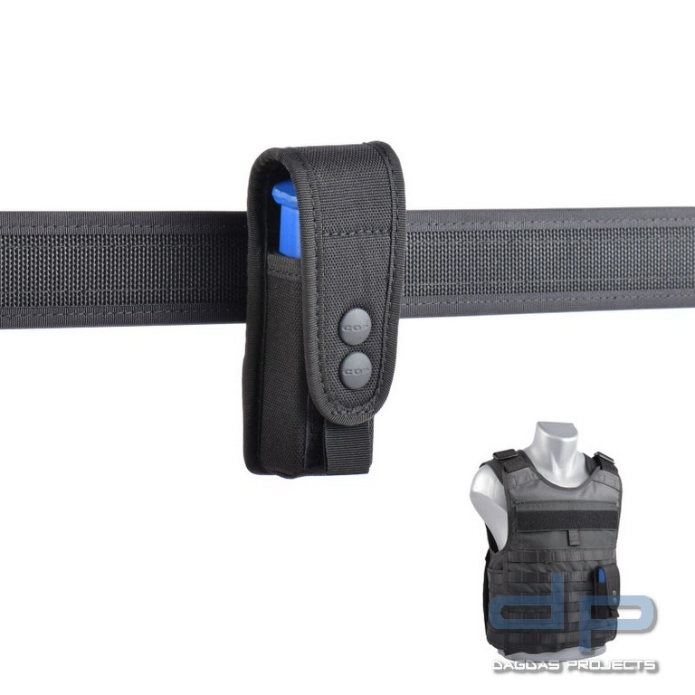 COP® 212 Molle- Magazintasche gepol. mit Kunststoffeinlage,Druckknopf, Cordura®