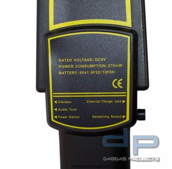 UZI Handheld Metal Detector