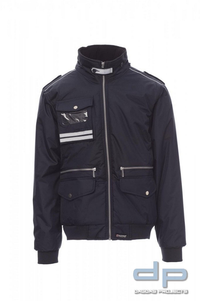 Payper Behördenjacke "PHANTOM" in verschiedenen Farben mit Aufdruck in Reflex Silber