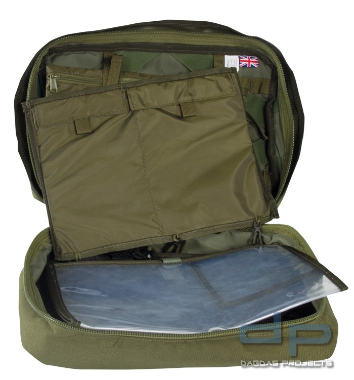 Berghaus MMPS Organiser Plus Pocket Schwarz oder Oliv