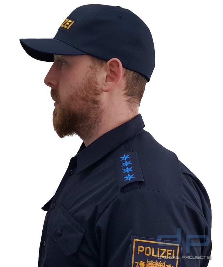 Flexfit Delta Cap Polizei Design Bayern in dark-navy- Größe S-M