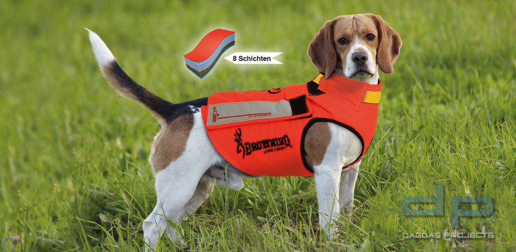 BROWNING Hundeschutzweste PROTECT PRO mit Wunschtext