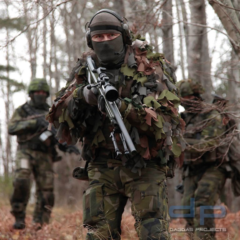 SnigelDesign 3D Operator Ghillie Tarnjacke